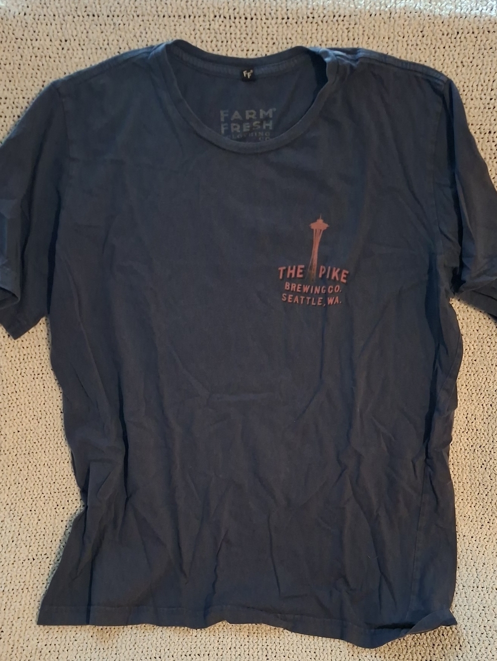 Men's Navy Short-Sleeve Logo T-Shirt